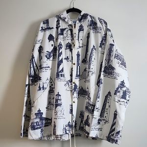 Vintage Lighthouse Canvas Jacket Michigan Rag Co.
